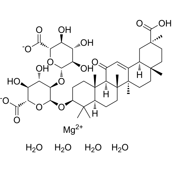 Magnesium isoglycyrrhizinate hydrate 658701-67-8
